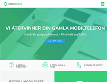 Tablet Screenshot of mobilpengar.se